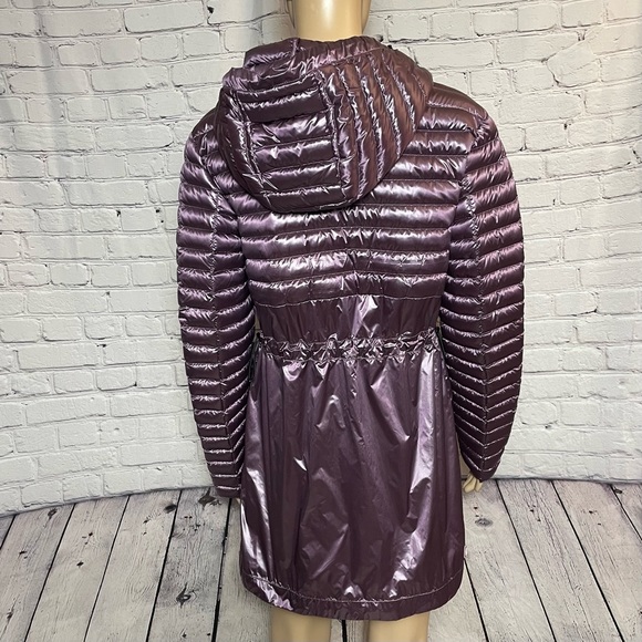 NWT New $355 Colmar Hoodie Partially Quilted Purple Jacket Size 42(IT) US S - Picture 5 of 14